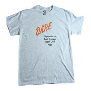 Funny Graphic Tee -Gray - Size M - NWOT